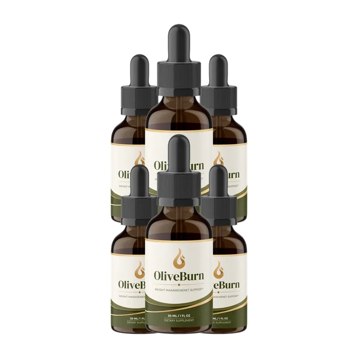 OliveBurn 6 Bottles package